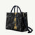 Hawaiian Honu And Surfboards Leather Bag Gold Style - Polynesian Pride