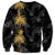 Hawaiian Honu And Surfboards Sweatshirt Gold Style - Polynesian Pride