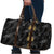 Hawaiian Honu And Surfboards Travel Bag Gold Style - Polynesian Pride