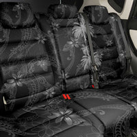 Hawaiian Honu And Surfboards Back Car Seat Cover Silver Style LT05 - Polynesian Pride