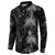 Hawaiian Honu And Surfboards Button Sweatshirt Silver Style - Polynesian Pride