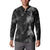 Hawaiian Honu And Surfboards Button Sweatshirt Silver Style - Polynesian Pride