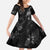 Hawaiian Honu And Surfboards Family Matching Summer Maxi Dress and Hawaiian Shirt Silver Style - Polynesian Pride