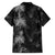 Hawaiian Honu And Surfboards Family Matching Summer Maxi Dress and Hawaiian Shirt Silver Style - Polynesian Pride