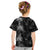 Hawaiian Honu And Surfboards Kid T Shirt Silver Style - Polynesian Pride