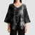 Hawaiian Honu And Surfboards Kimono Sleeve Blouse Silver Style - Polynesian Pride
