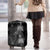 Hawaiian Honu And Surfboards Luggage Cover Silver Style - Polynesian Pride