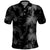 Hawaiian Honu And Surfboards Polo Shirt Silver Style - Polynesian Pride