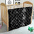 Hawaiian Honu And Surfboards Quilt Silver Style - Polynesian Pride