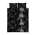 Hawaiian Honu And Surfboards Quilt Bed Set Silver Style - Polynesian Pride