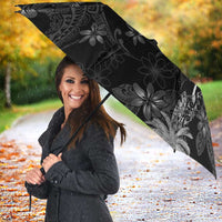 Hawaiian Honu And Surfboards Umbrella Silver Style - Polynesian Pride