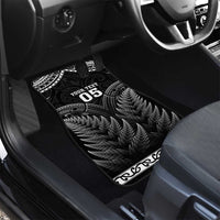 Custom New Zealand Maori Tiki Rugby Car Mats Go Aotearoa Maori Pattern