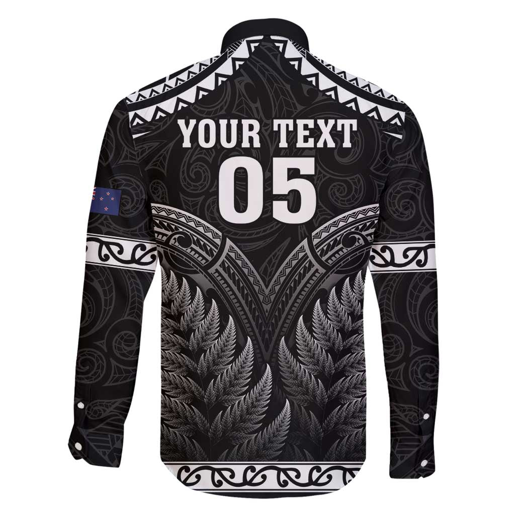 Custom New Zealand Maori Tiki Rugby Family Matching Tank Maxi Dress and Hawaiian Shirt Go Aotearoa Maori Pattern