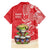 Personalized Puerto Rico Family Matching Summer Maxi Dress and Hawaiian Shirt Coqui Frog With Polynesian Pattern - Polynesian Pride