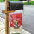 Puerto Rico Garden Flag Coqui Frog With Polynesian Pattern - Polynesian Pride