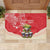 Puerto Rico Rubber Doormat Coqui Frog With Polynesian Pattern - Polynesian Pride