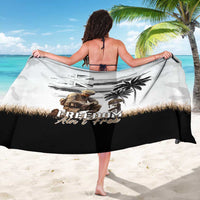 Hawaii Veterans Day Sarong Honor The Fallen Flag Grunge Style
