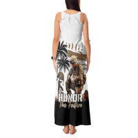 Hawaii Veterans Day Tank Maxi Dress Honor The Fallen Flag Grunge Style LT05 - Polynesian Pride
