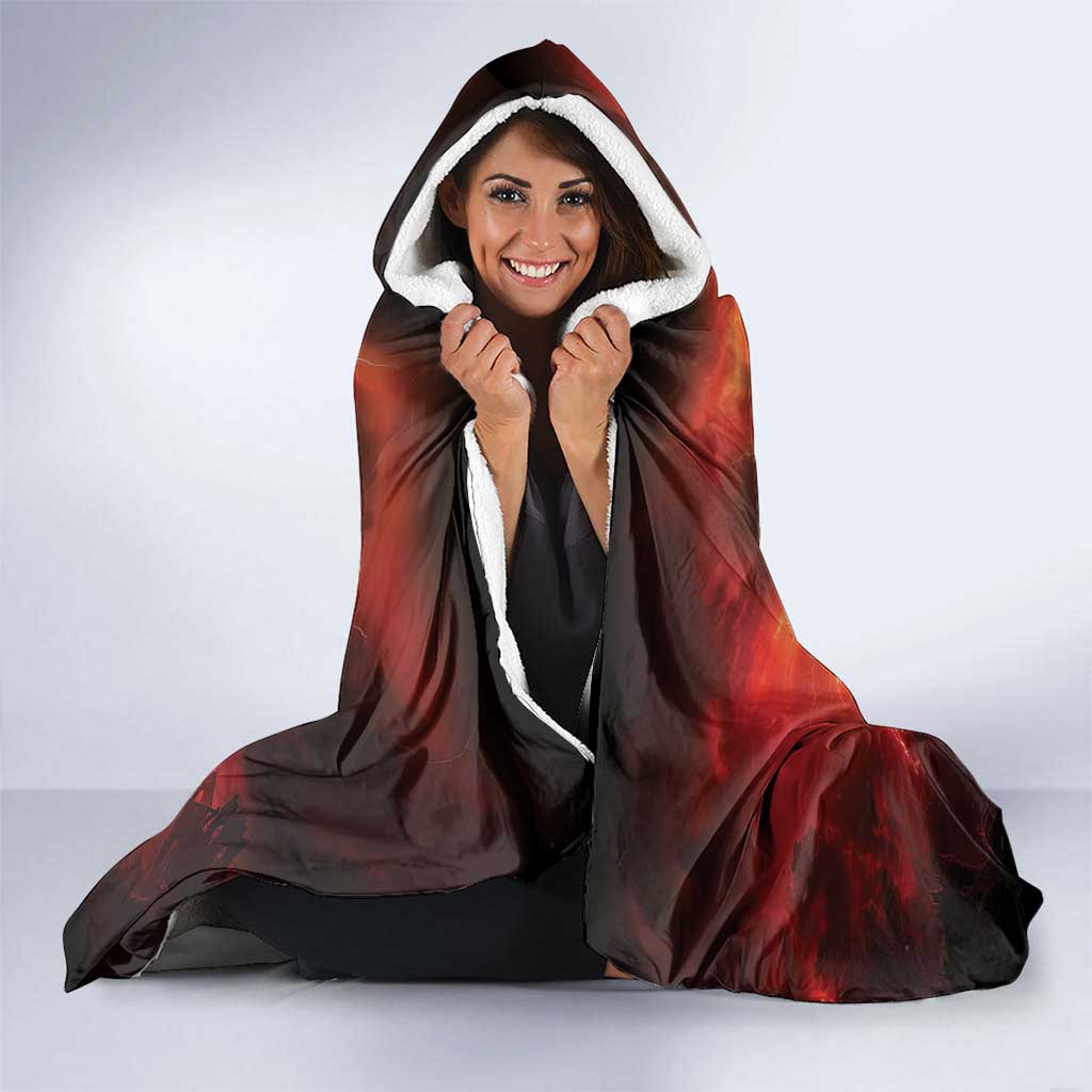 Hawaii Veterans Day Hooded Blanket May We Never Forget Freedom Isn't Free LT05 - Polynesian Pride