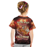 Hawaii Veterans Day Kid T Shirt May We Never Forget Freedom Isn't Free