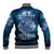 Federated States of Micronesia Veterans Day Baseball Jacket May We Never Forget Freedom Isn't Free