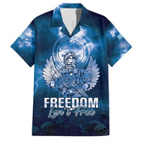 Federated States of Micronesia Veterans Day Family Matching Long Sleeve Bodycon Dress and Hawaiian Shirt May We Never Forget Freedom Isn't Free