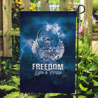 Federated States of Micronesia Veterans Day Garden Flag May We Never Forget Freedom Isn't Free LT05 Garden Flag Blue - Polynesian Pride