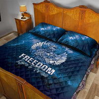 Federated States of Micronesia Veterans Day Quilt Bed Set May We Never Forget Freedom Isn't Free