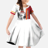 French Polynesia Armistice Day Family Matching Summer Maxi Dress and Hawaiian Shirt Lest We Forget Flag Style