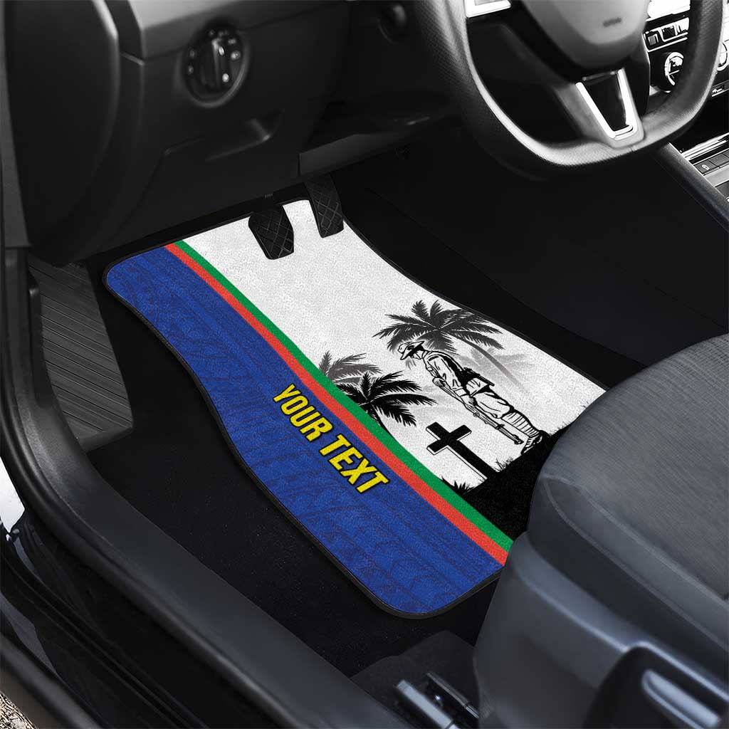 New Caledonia Armistice Day Car Mats Lest We Forget Flag Style