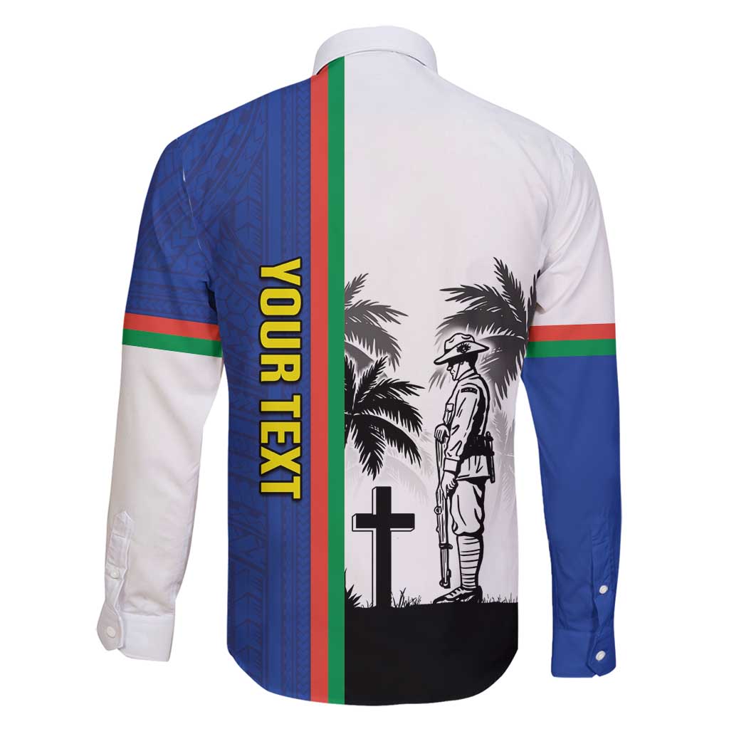 New Caledonia Armistice Day Family Matching Tank Maxi Dress and Hawaiian Shirt Lest We Forget Flag Style