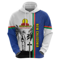New Caledonia Armistice Day Zip Hoodie Lest We Forget Flag Style