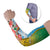 Personalised Malampa Fiji Day Arm Sleeves Tribal Pattern With Tropical Flowers - Polynesian Pride