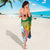 Malampa Fiji Day Sarong Tribal Pattern With Tropical Flowers - Polynesian Pride