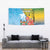 Malampa Fiji Day Tapestry Tribal Pattern With Tropical Flowers - Polynesian Pride