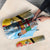 Malampa Fiji Day Umbrella Tribal Pattern With Tropical Flowers - Polynesian Pride