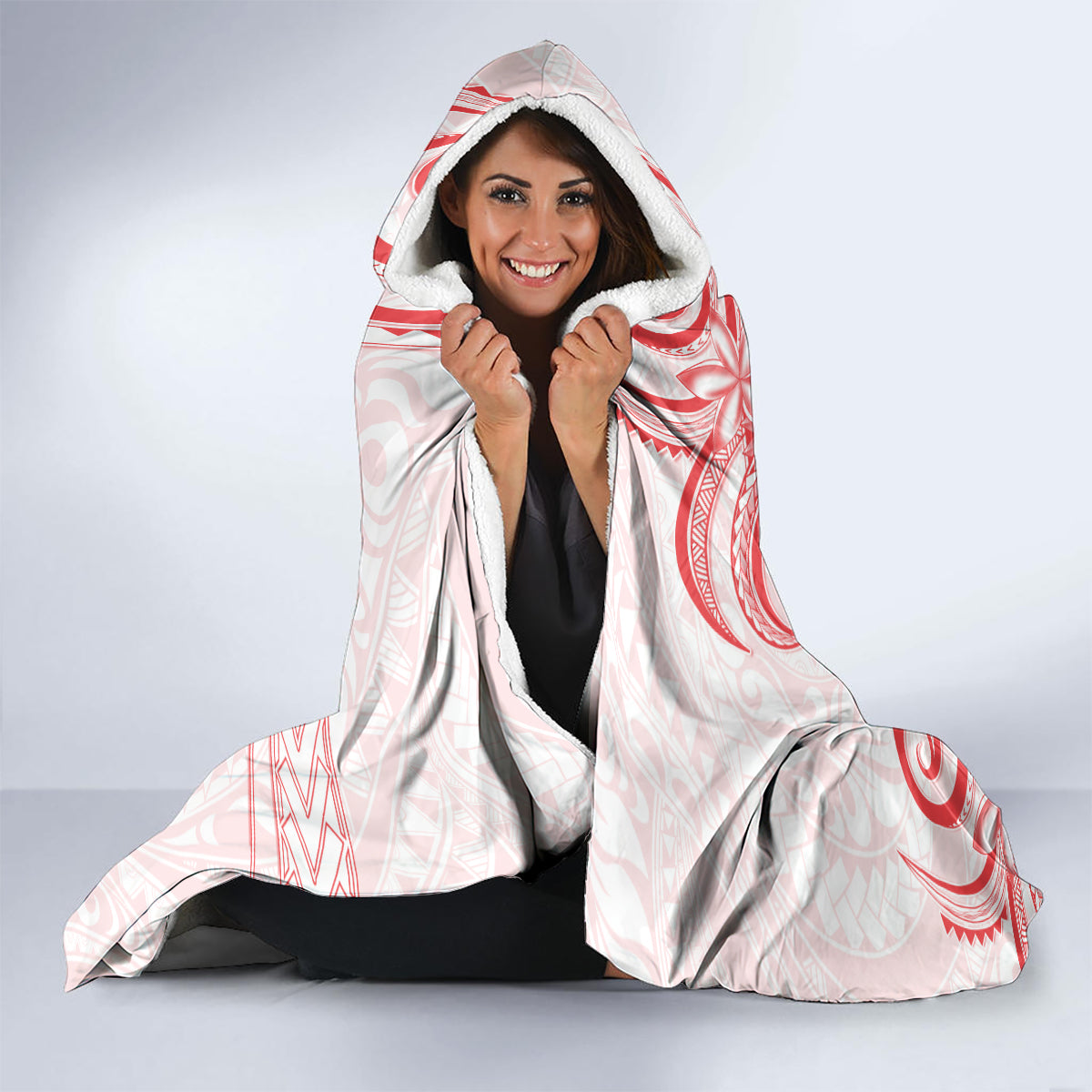 Happy Boxing Day Hooded Blanket Polynesian Gift Boxes Christmas Tree LT05 - Polynesian Pride