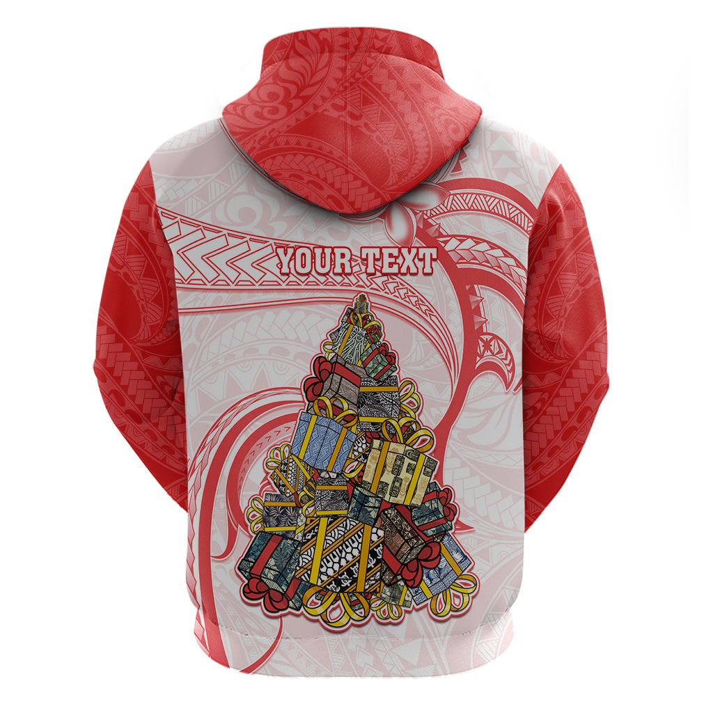 Personalized Happy Boxing Day Hoodie Polynesian Gift Boxes Christmas Tree LT05 - Polynesian Pride