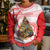 Personalised Happy Boxing Day Kid Ugly Christmas Sweater Polynesian Gift Boxes Christmas Tree LT05 - Polynesian Pride