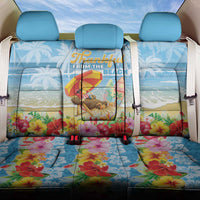 Hawaii Funny Thanksgiving Back Car Seat Cover Thankful From The Beach