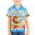 Personalised Hawaii Funny Thanksgiving Family Matching Tank Maxi Dress and Hawaiian Shirt Thankful From The Beach