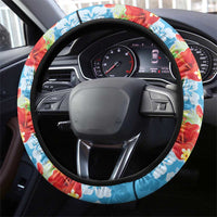 Hawaii Funny Thanksgiving Steering Wheel Cover Thankful From The Beach
