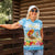 Personalised Hawaii Funny Thanksgiving Women Polo Shirt Thankful From The Beach