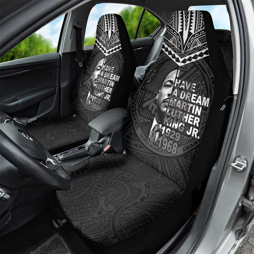 American Samoa MLK Day Car Seat Cover Polynesian Style LT05 - Polynesian Pride