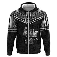 American Samoa MLK Day Hoodie Polynesian Style