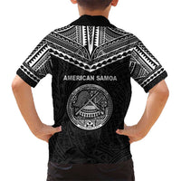 American Samoa MLK Day Kid Hawaiian Shirt Polynesian Style