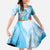Polynesia Humpback Whale Family Matching Short Sleeve Bodycon Dress and Hawaiian Shirt Ocean Style