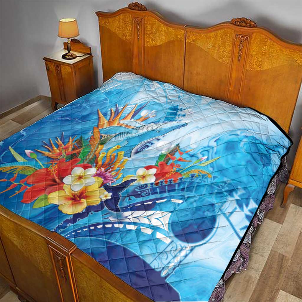 Polynesia Humpback Whale Quilt Ocean Style LT05 - Polynesian Pride