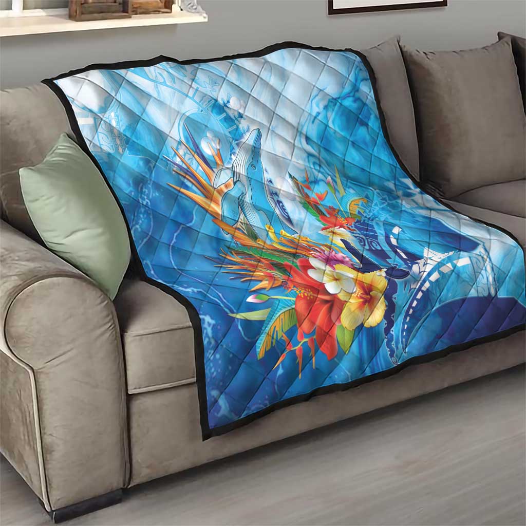 Polynesia Humpback Whale Quilt Ocean Style LT05 - Polynesian Pride