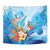 Polynesia Humpback Whale Tapestry Ocean Style